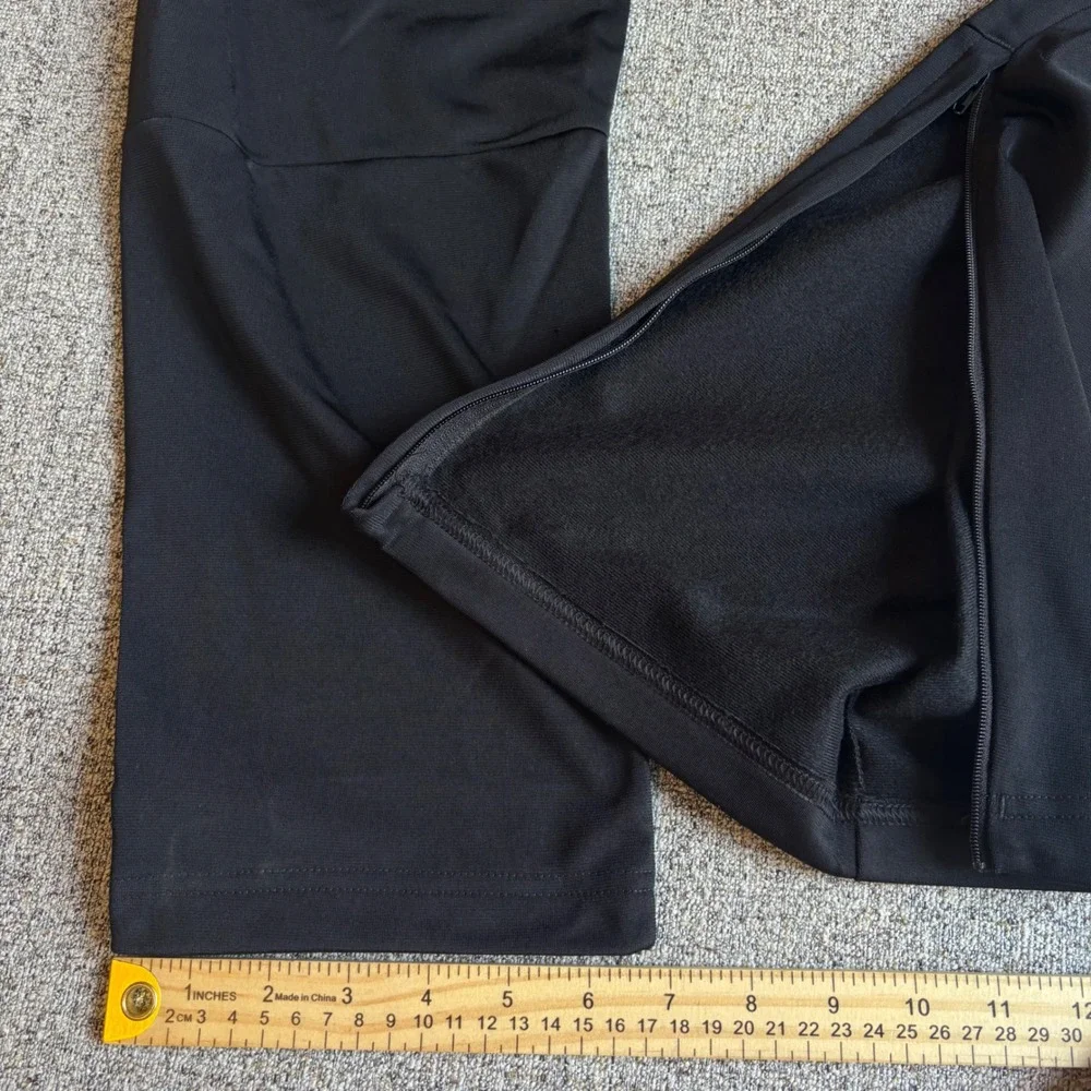 Adidas Tricot Pant Mens 2XL Black Athletic Ankle Zip Gym Soccer‎ Training